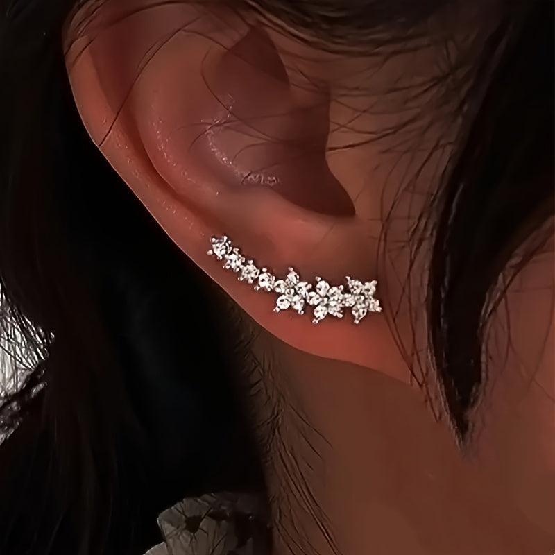 Pendientes atemporales en flores
