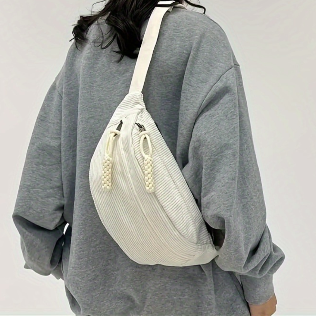 Petra | Bolsa de hombro de pana