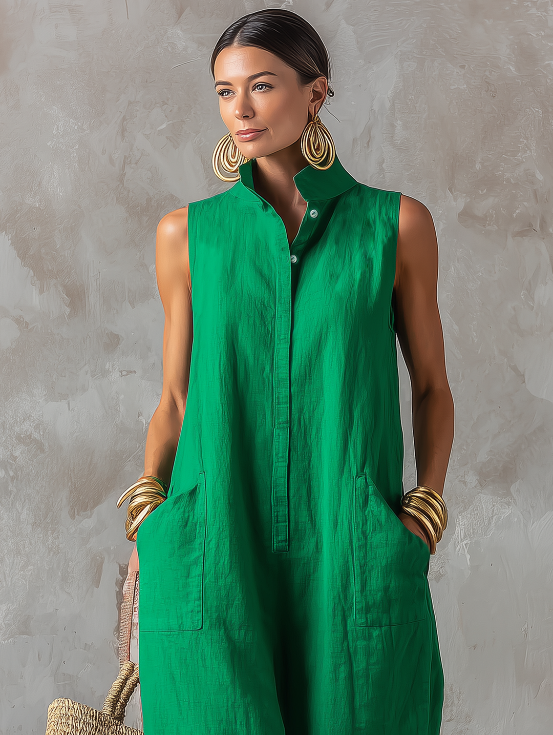 Carla – Mono Verde Esmeralda