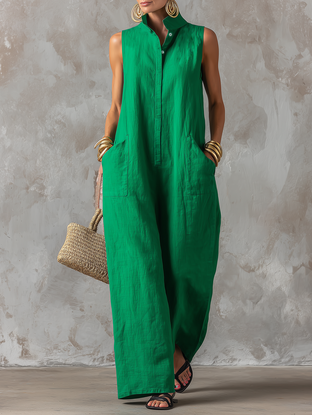 Carla – Mono Verde Esmeralda