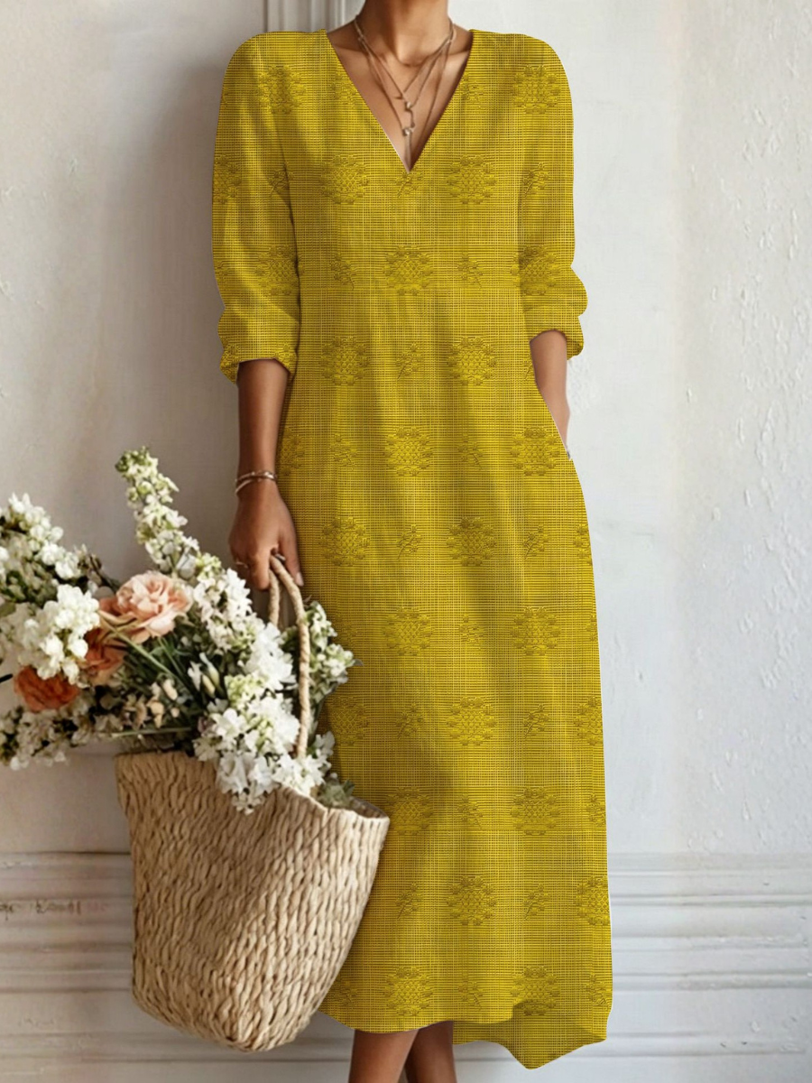 Vestido maxi bohemio