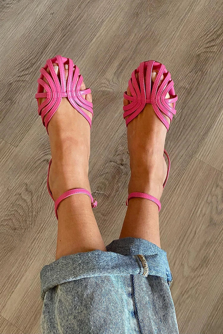 Vittoria | Sandalias Joyas Doradas