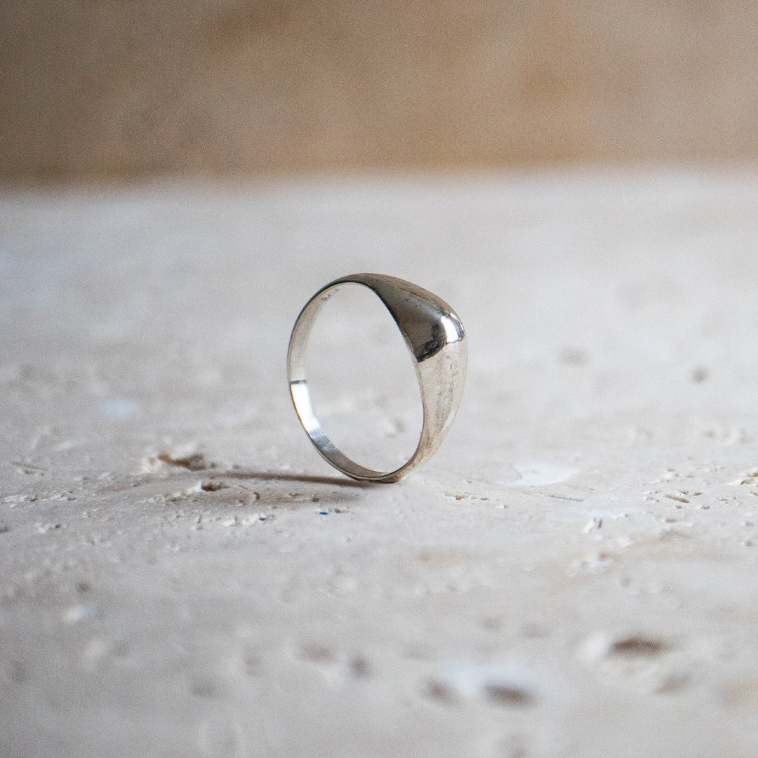 Anillo Elegante Montaña, Colina en Plata de Ley 925 hecho a mano