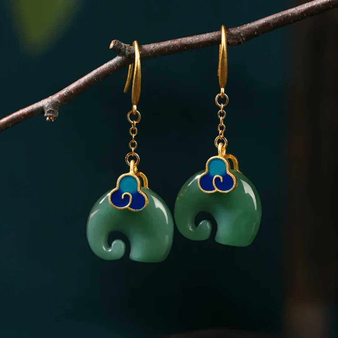 Pendientes Chic Retro Elefantes