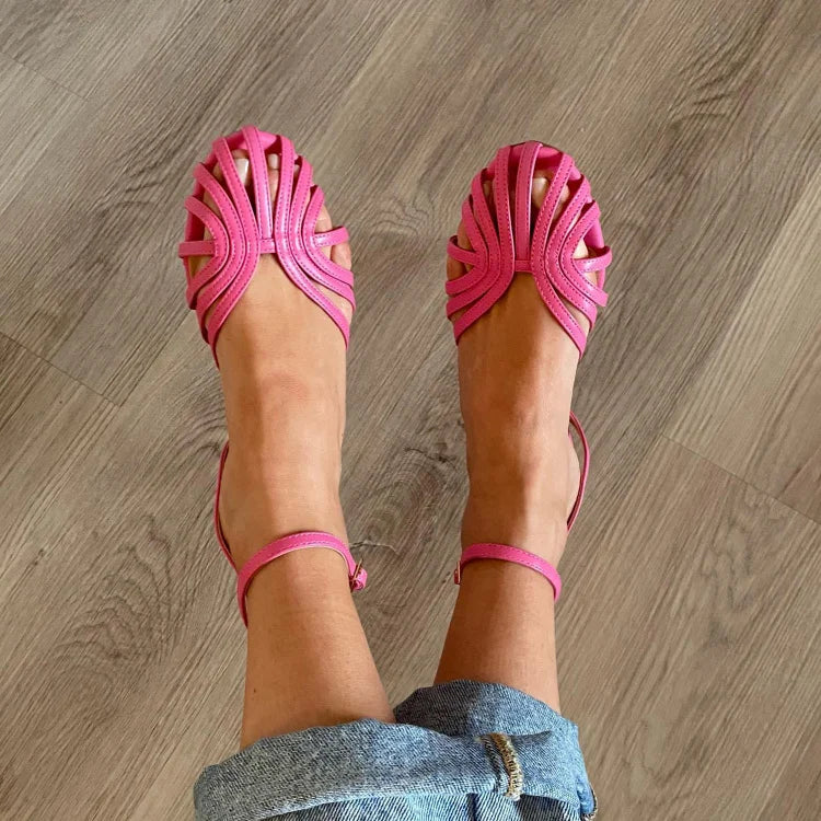 Vittoria | Sandalias Joyas Doradas