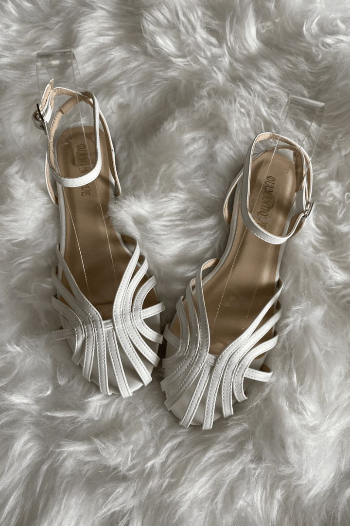 Vittoria | Sandalias Joyas Doradas