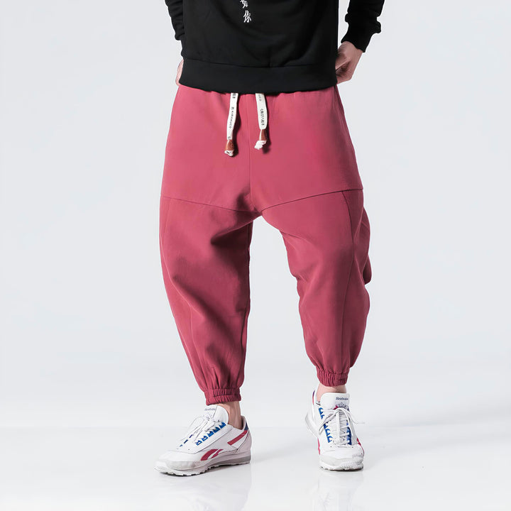 Shao - Pantalón harem cómodo