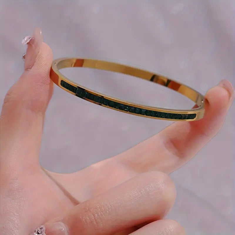Pulsera de Oro Verde