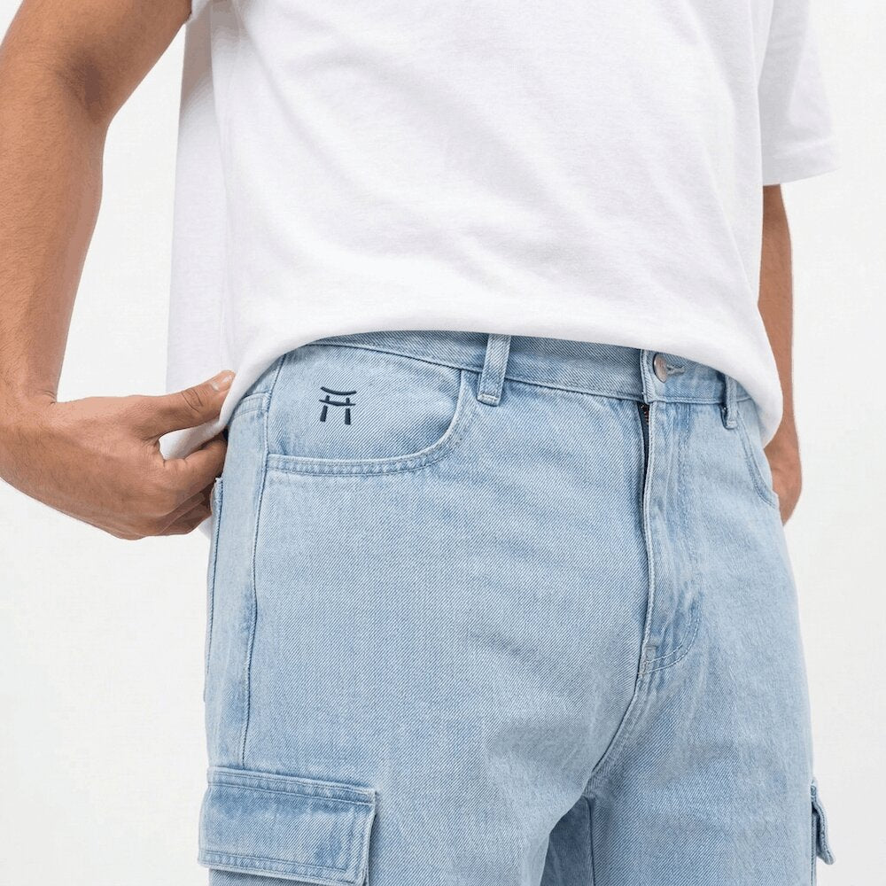 Tochi - Pantalón de denim japonés