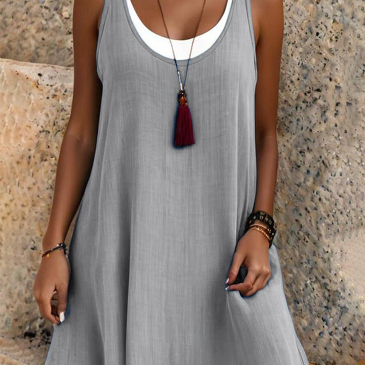Nella | Vestido sin mangas de dos piezas