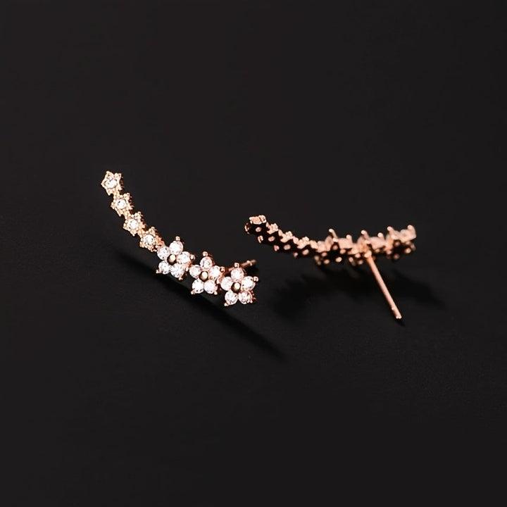 Pendientes atemporales en flores