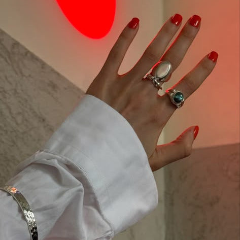 Anillo Faust en Plata 925 Esterlina hecho a mano