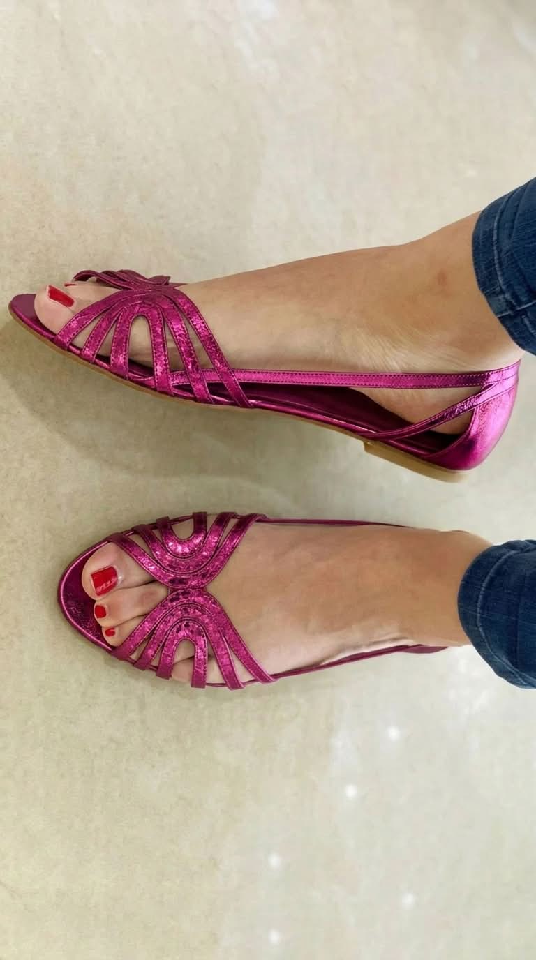 Éléonore | Sandalias de verano doradas