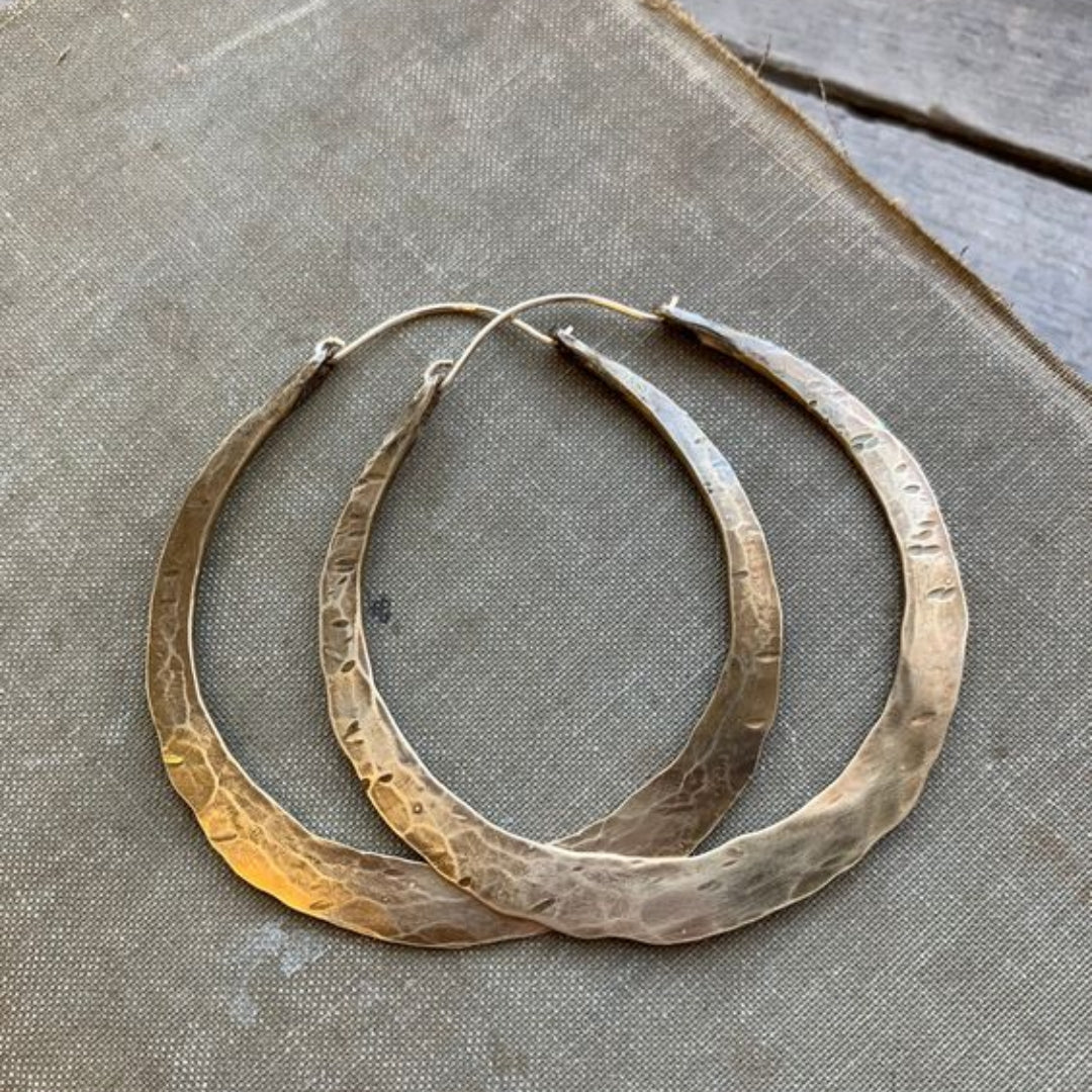 Pendientes de aro vintage