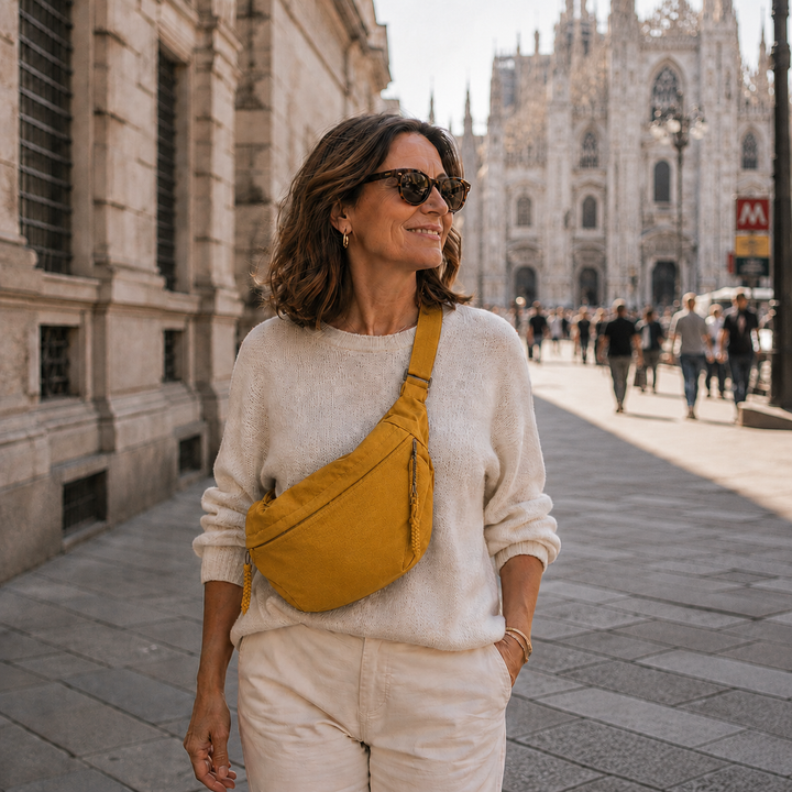Luce | Bolso de bandolera Amarillo Ocre