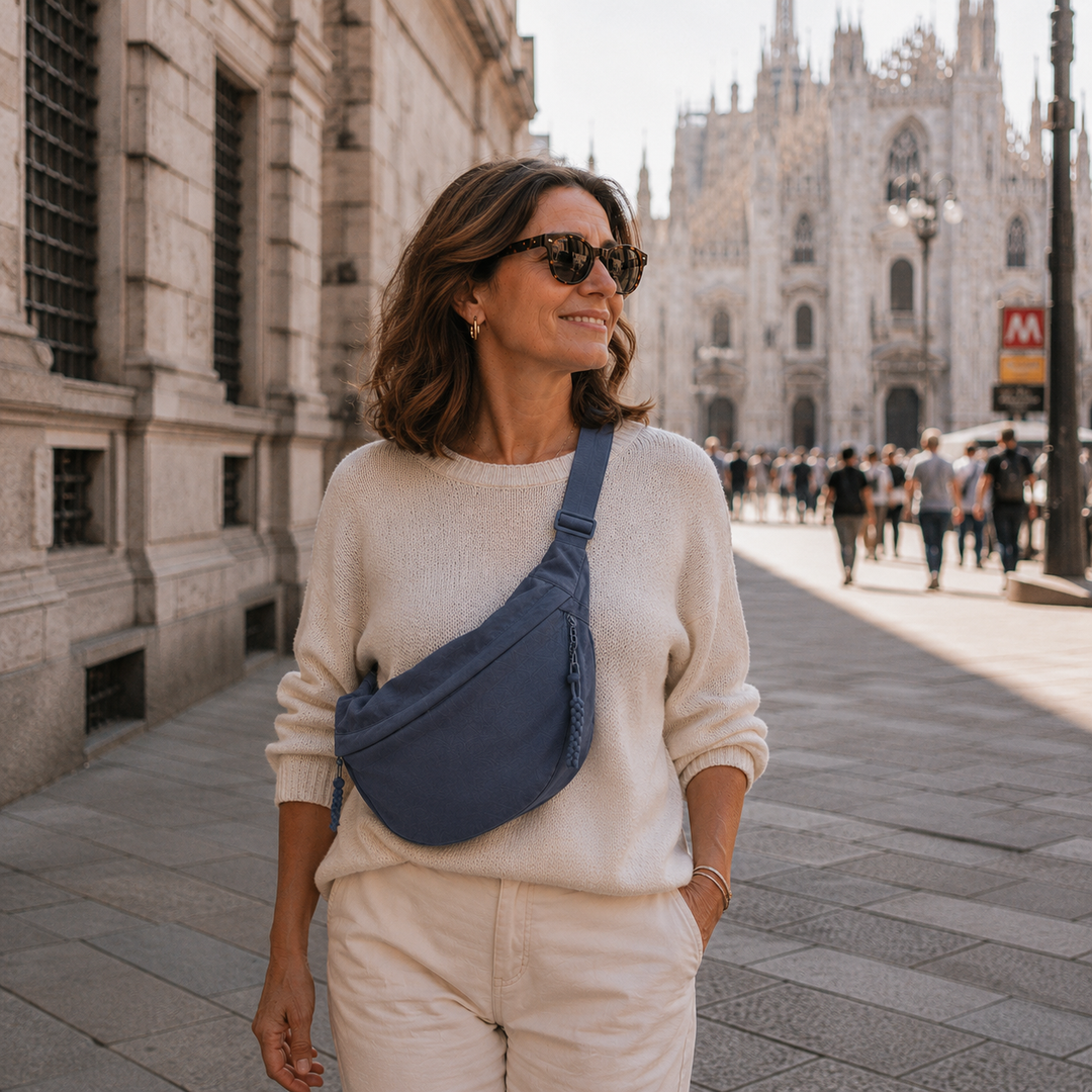 Mara | Bolso bandolera azul