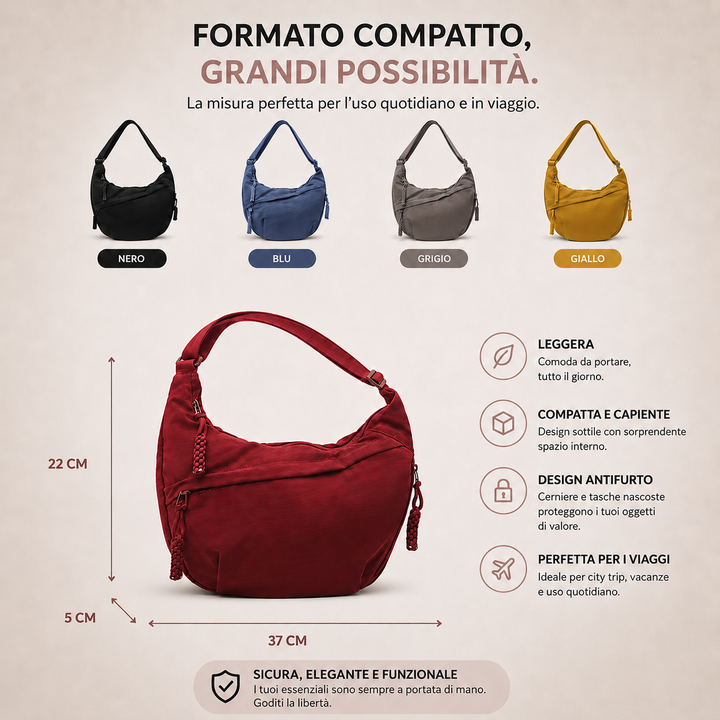 Elena | Bolso de bandolera Beige