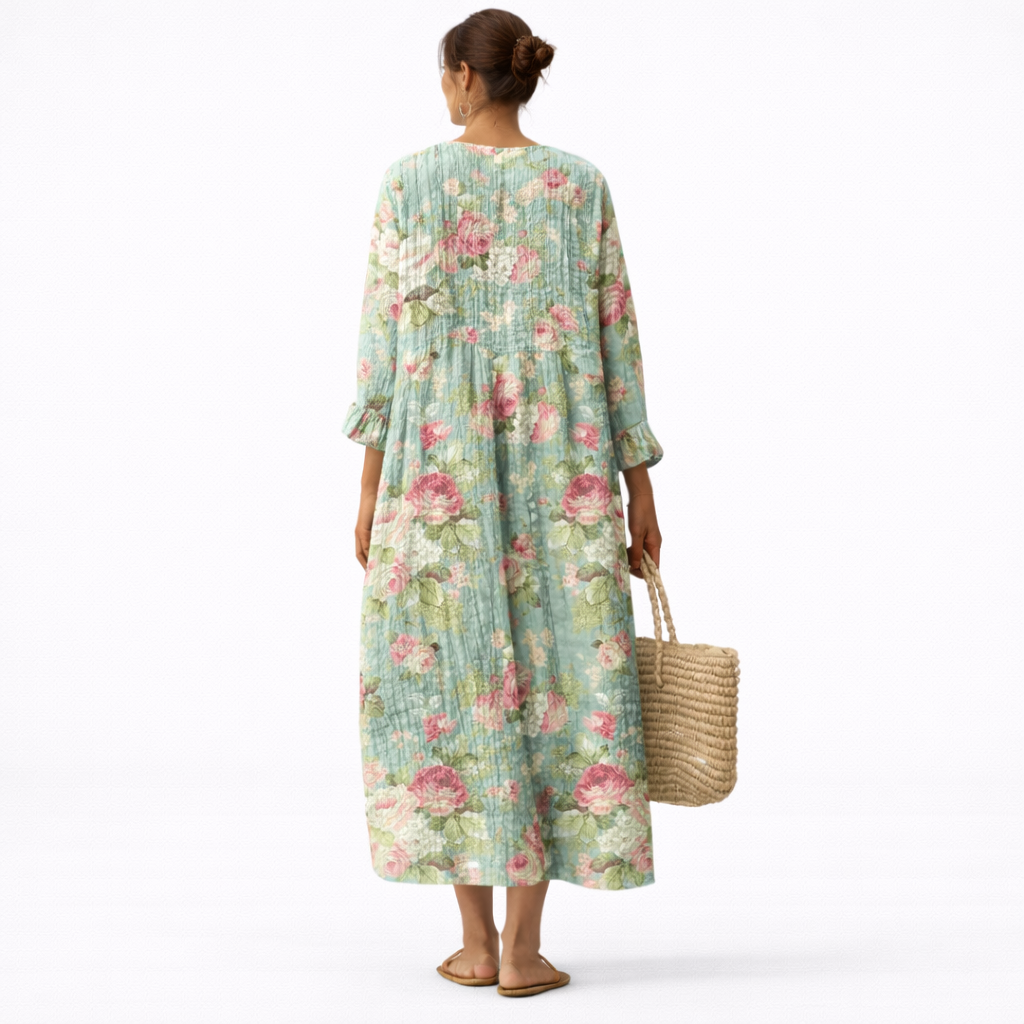 Vestido Vilma con delicado estampado floral