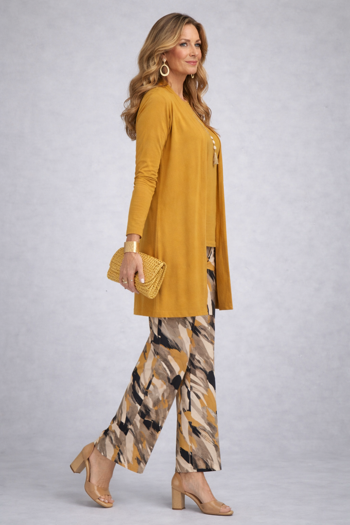 Jessia – Conjunto Elegante de Tres Piezas