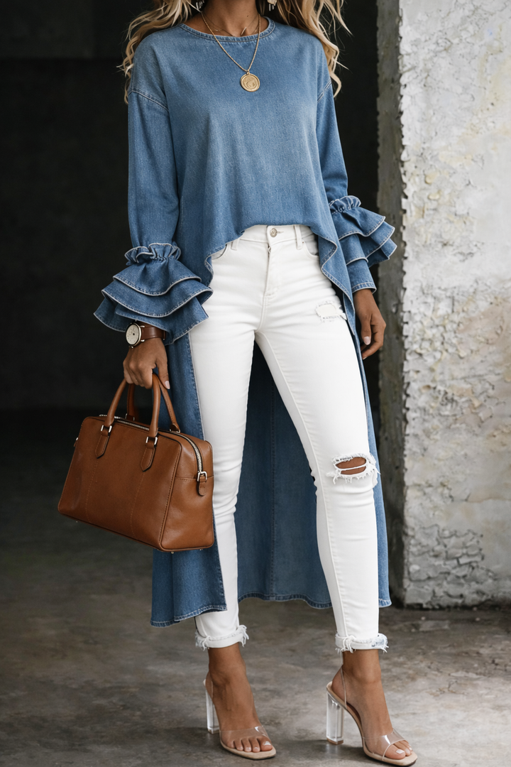 Ashley | Camiseta Casual de Tipo Top