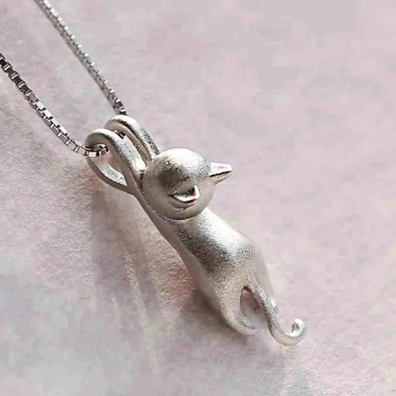 Cadena Bonita con Colgante de Plata 925