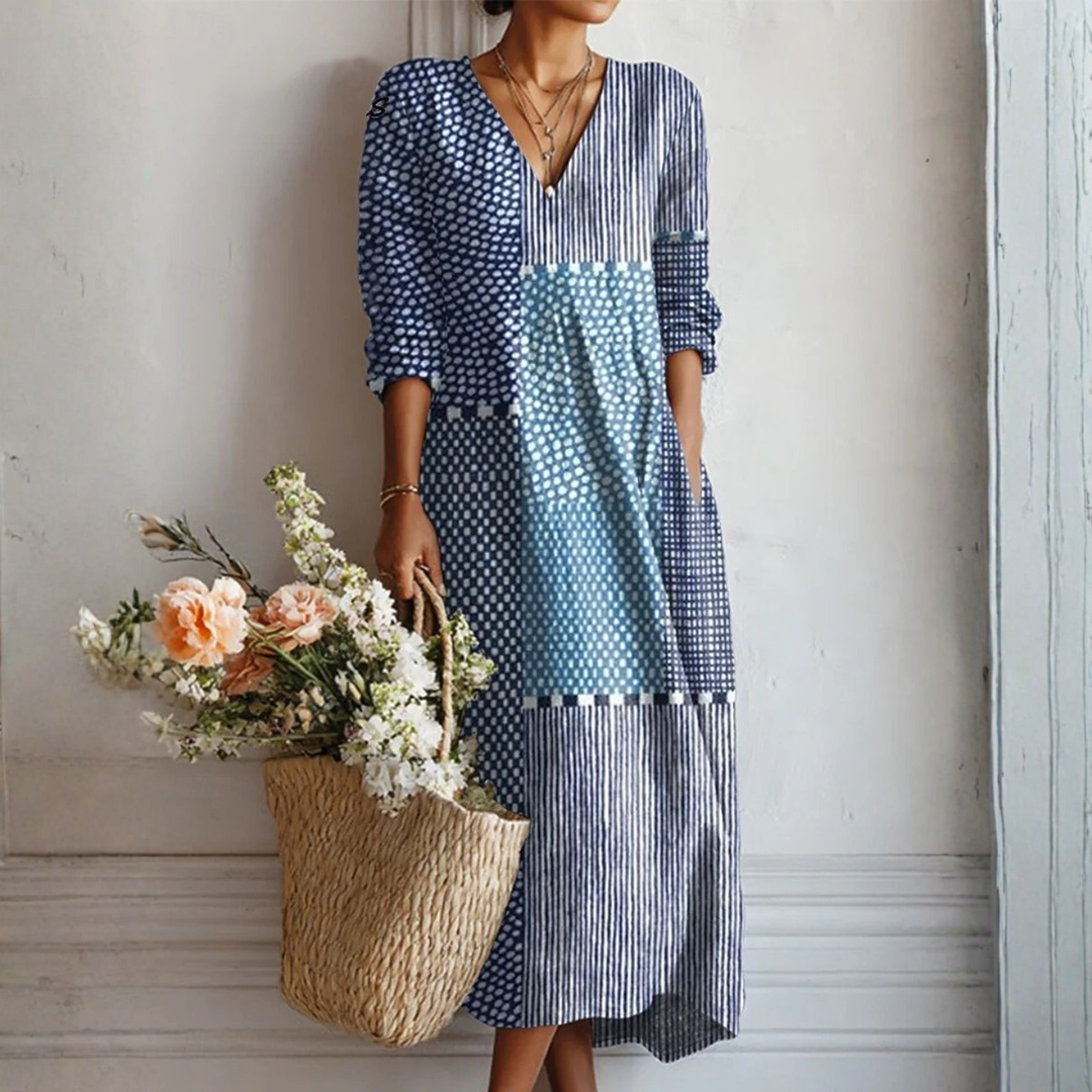 Sara vestido ligero con estampado de flores