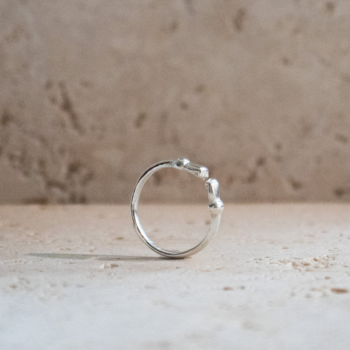 Anillo Faust en Plata 925 Esterlina hecho a mano