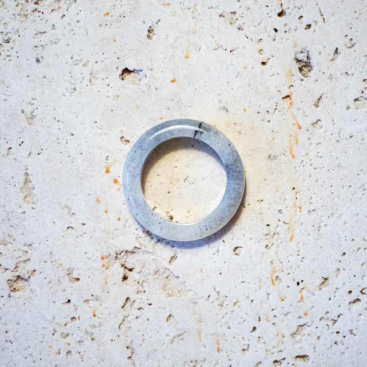 Anillo de Labradorita – Anillo Ovalado Statement en Plata 925