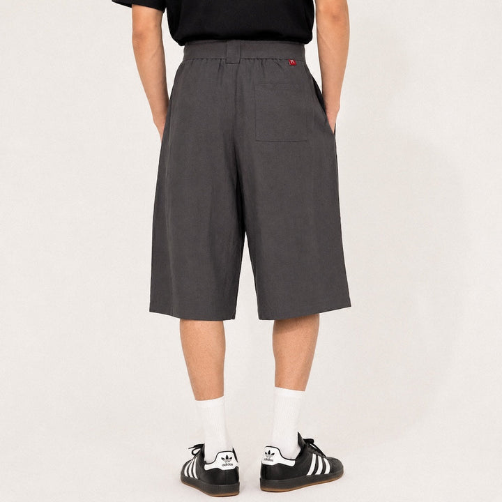 Kaze - Pantalones Cortos Plisados Japoneses