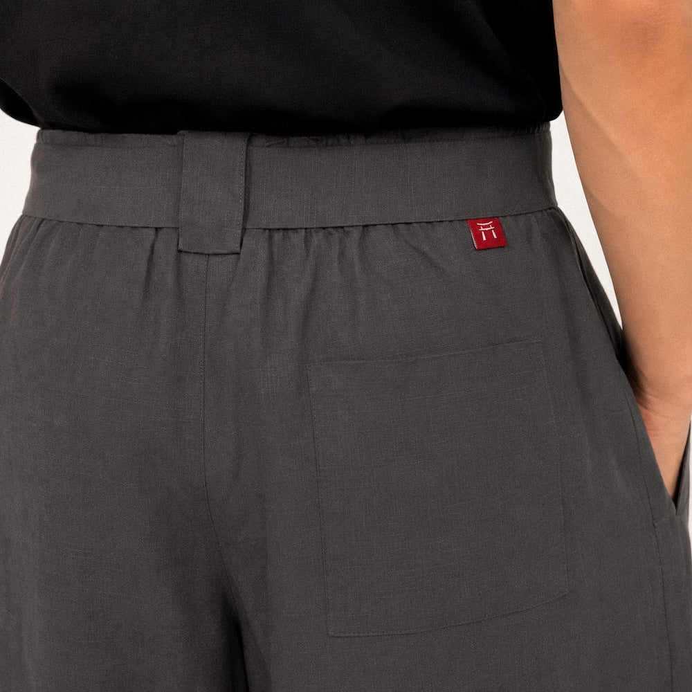 Kaze - Pantalones Cortos Plisados Japoneses
