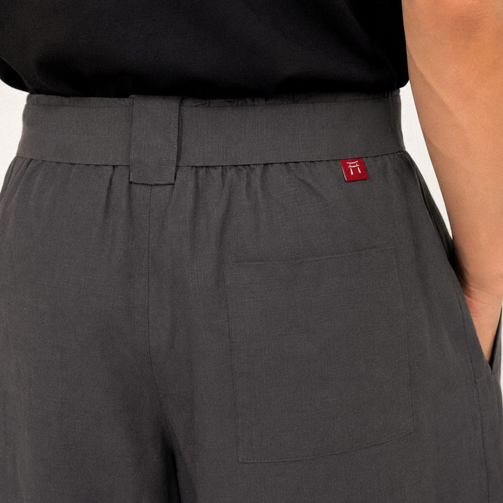 Kaze - Pantalones Cortos Plisados Japoneses