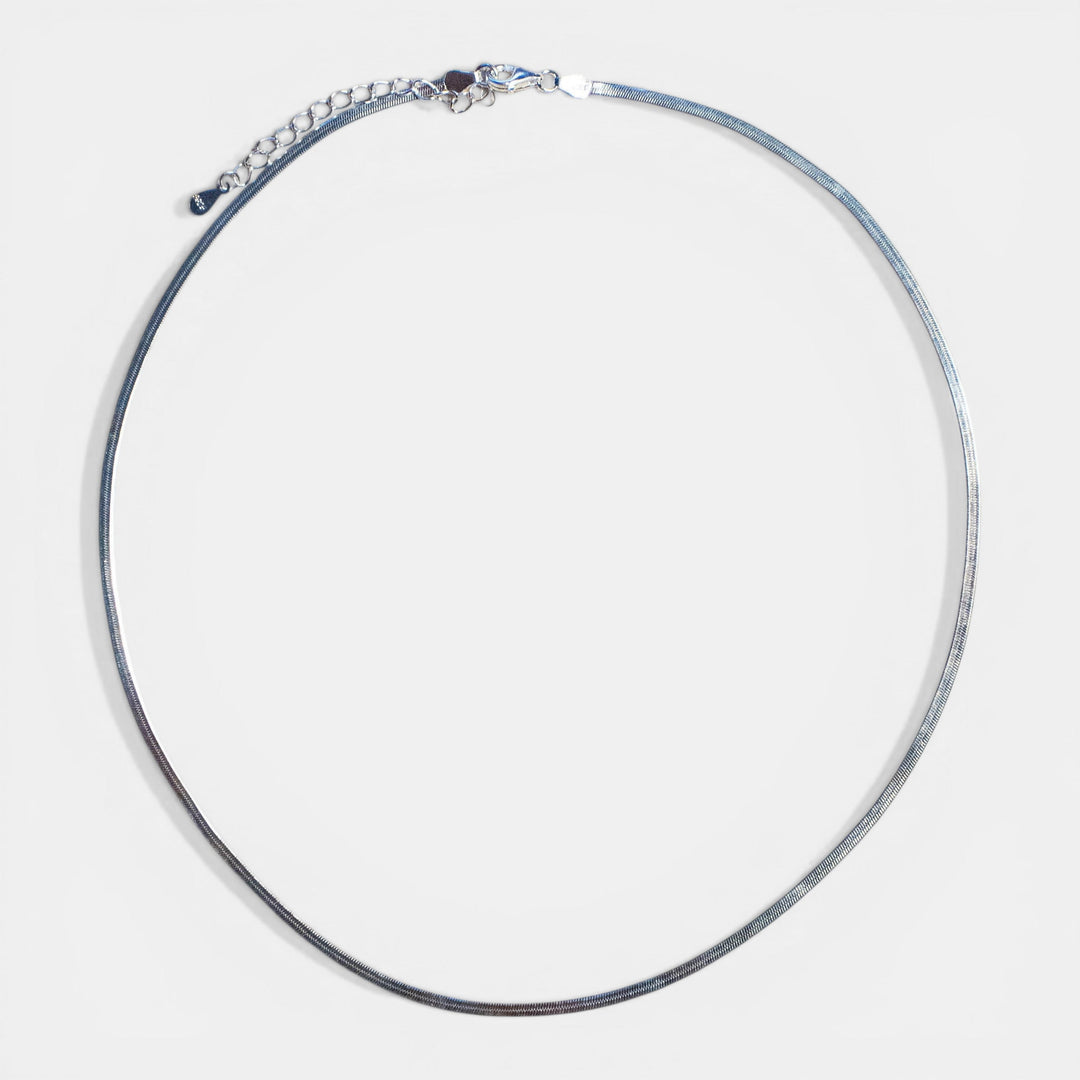 Collar Herringbone en Plata 925 Esterlina