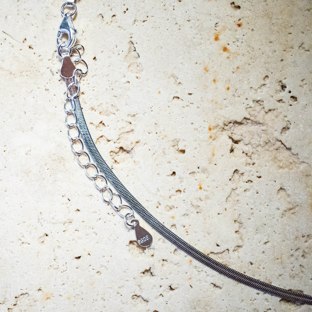 Collar Herringbone en Plata 925 Esterlina