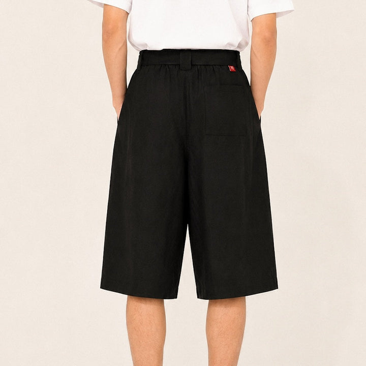 Kaze - Pantalones Cortos Plisados Japoneses