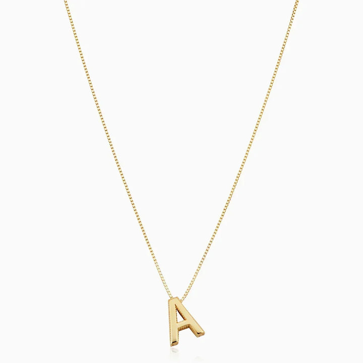 Collar Iniciales Carta de Amor