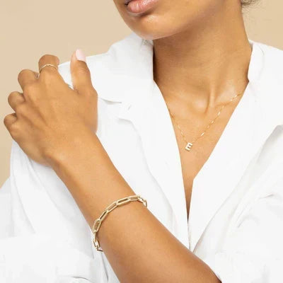 Collar Iniciales Carta de Amor
