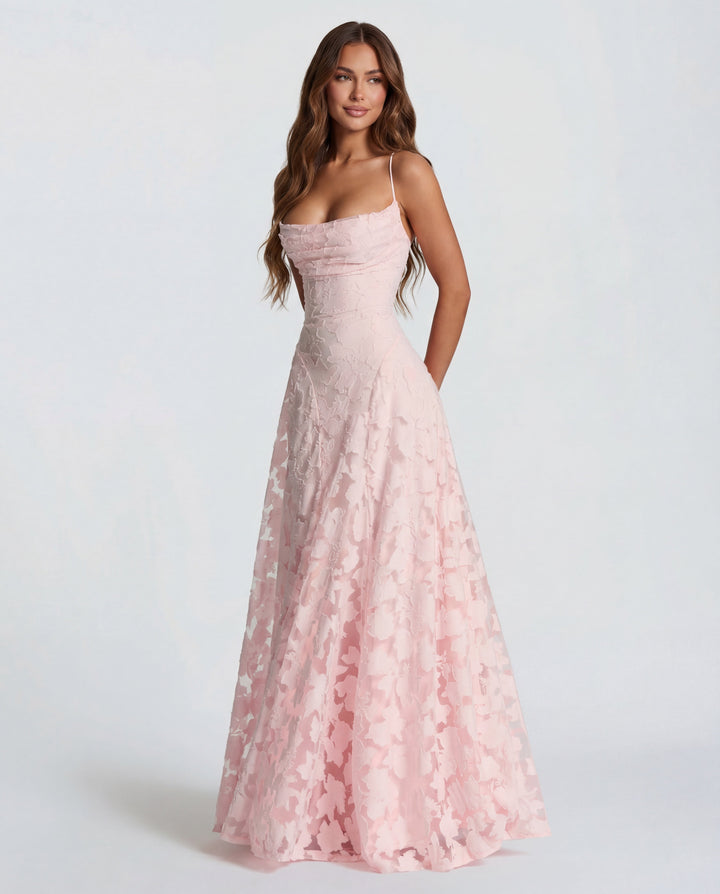 Sylvie | Vestido de Flores de Encaje