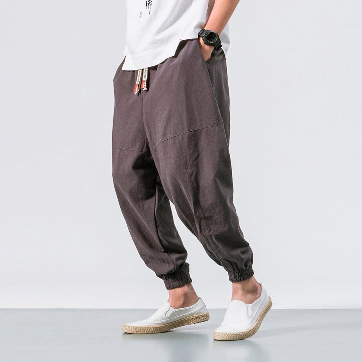 Shao - Pantalón harem cómodo