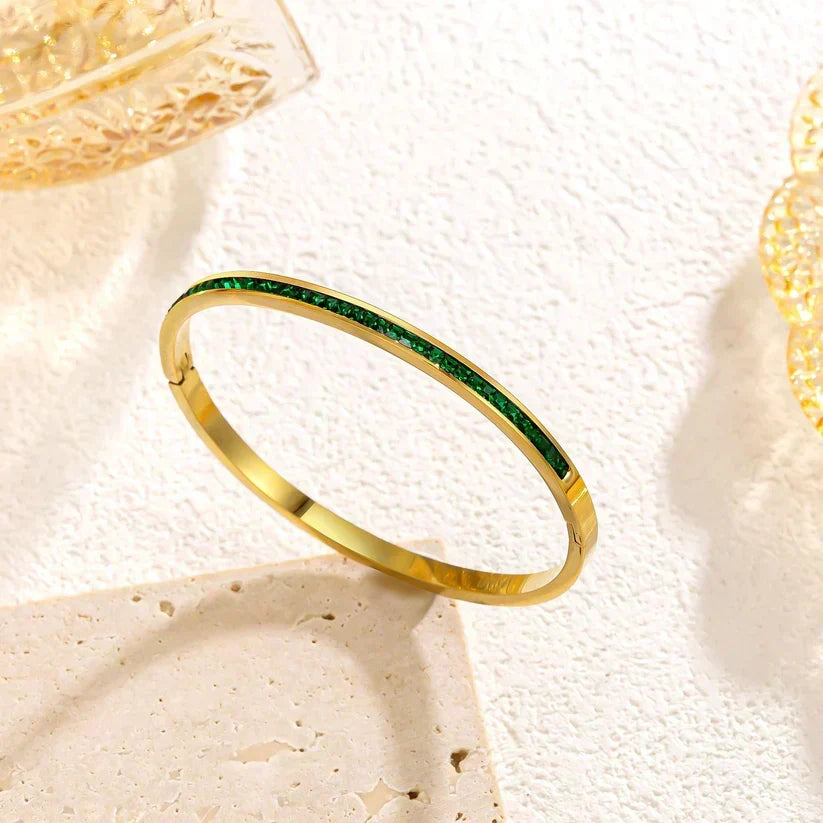 Pulsera de Oro Verde