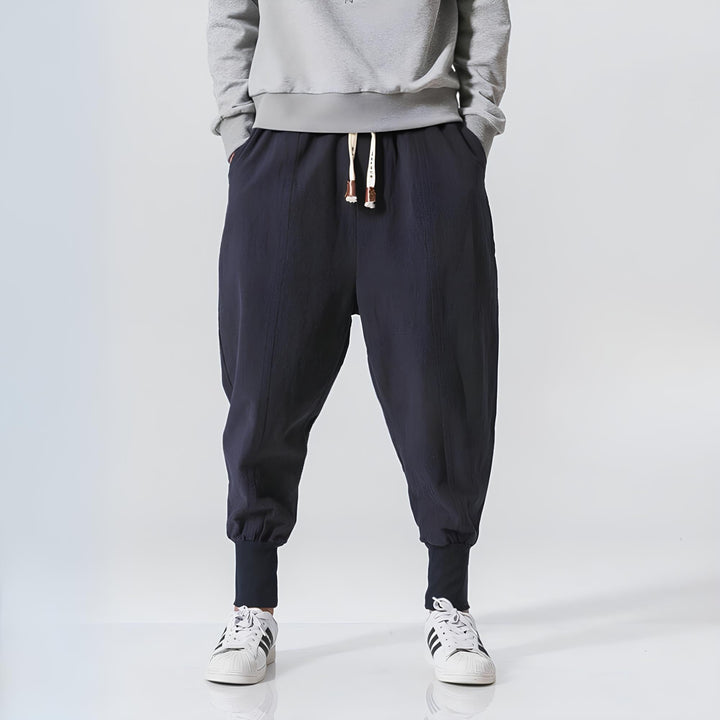 Riku - Pantalón de harem cómodo y transpirable Premium