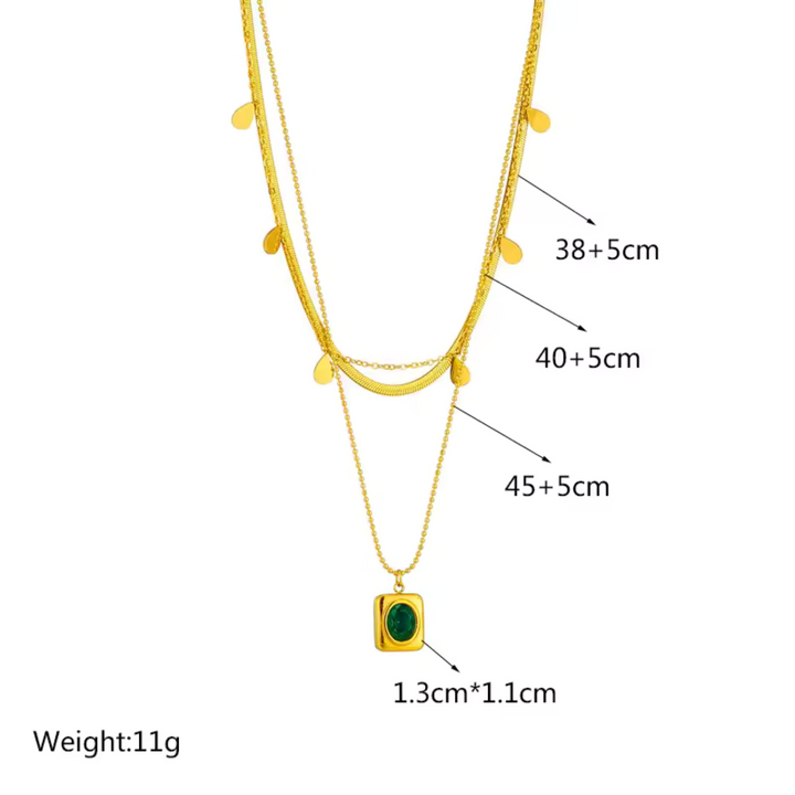 Conjunto de Collar Serenna Virelle