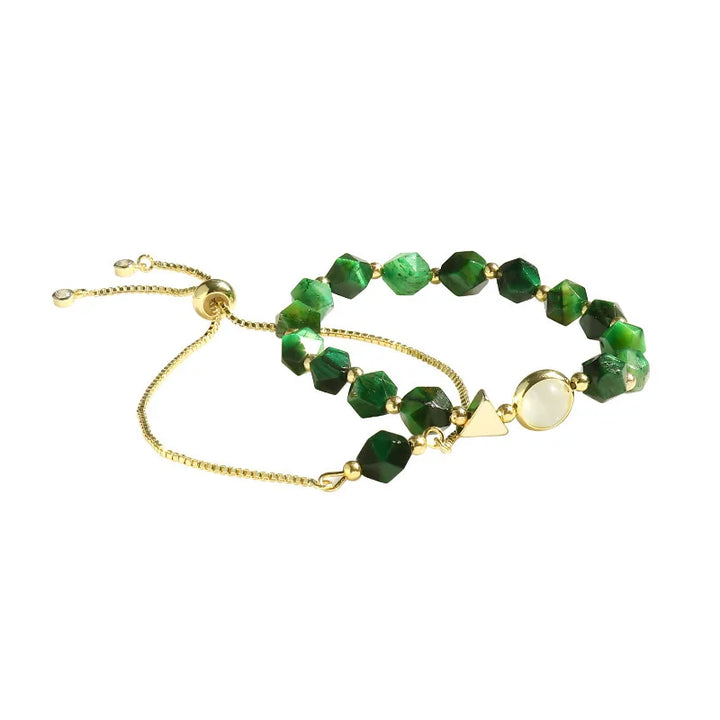 Conjunto de Pulseras Elegantes en Verde