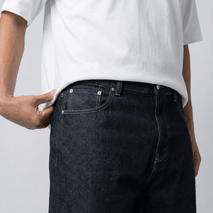 Shiro - Pantalón de denim japonés 14oz