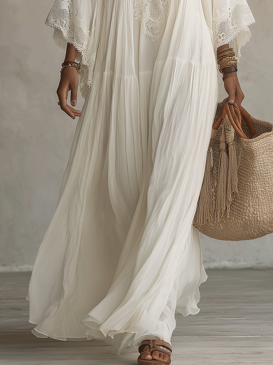 Anna – Vestido Perla Blanca