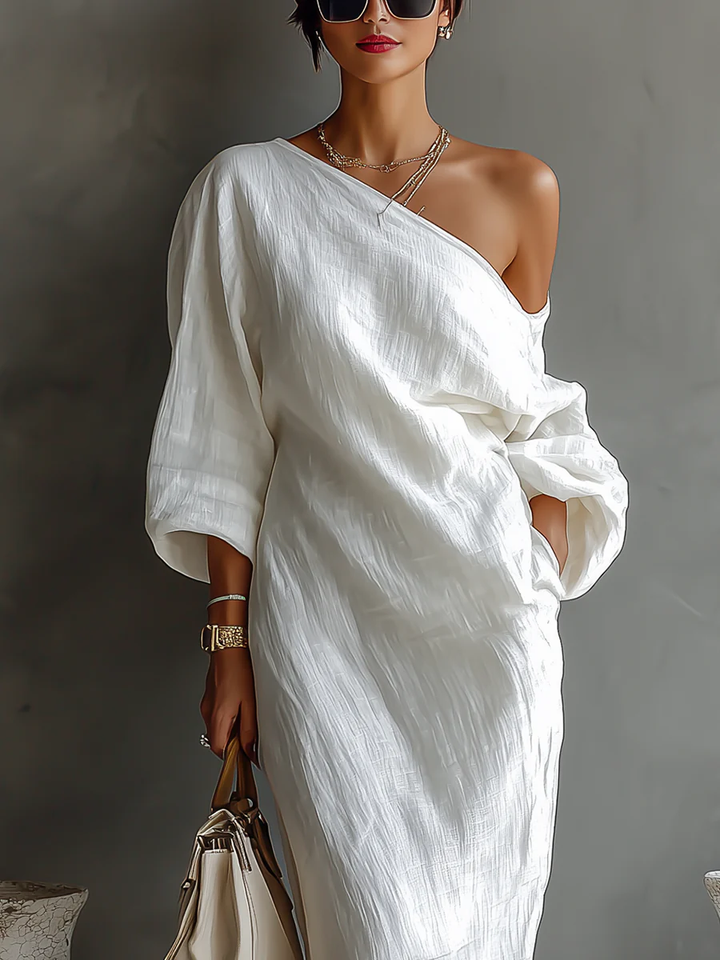 Elise™ | Vestido maxi elegante y asimétrico