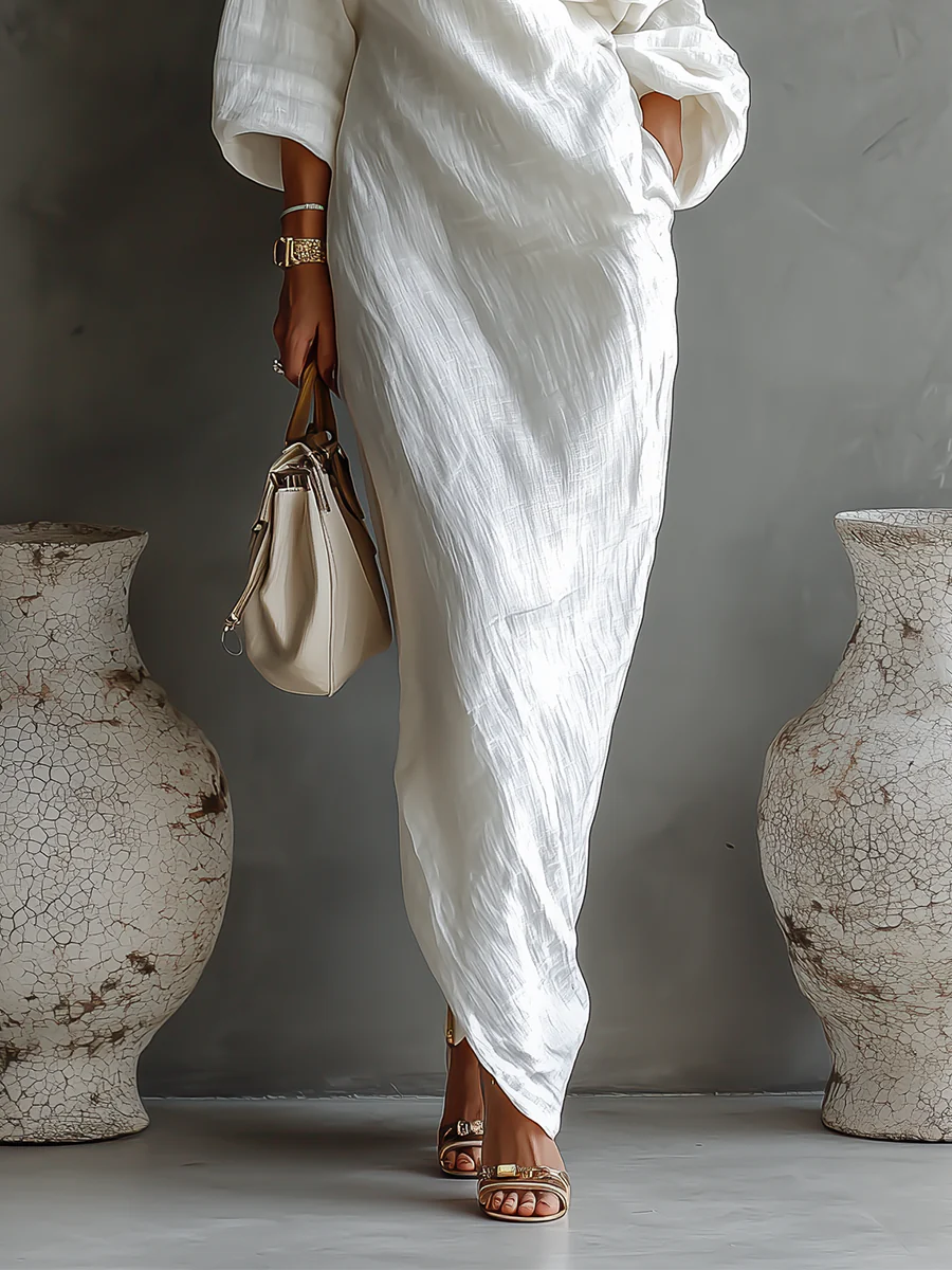 Elise™ | Vestido maxi elegante y asimétrico