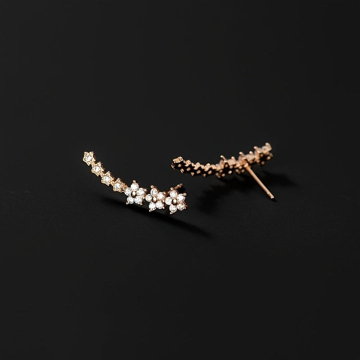 Pendientes atemporales en flores