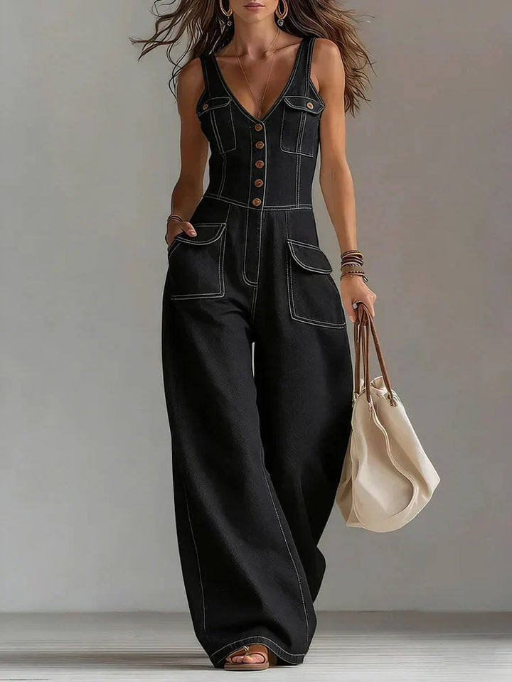 Sofia | Mono de Denim Rilassato