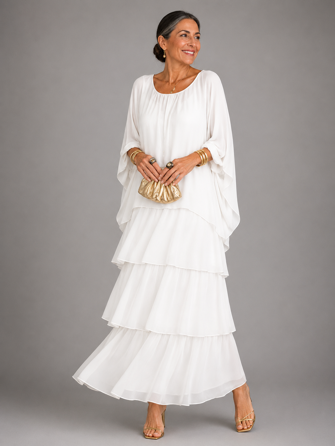 Lara™ | Elegante y fluida vestido largo