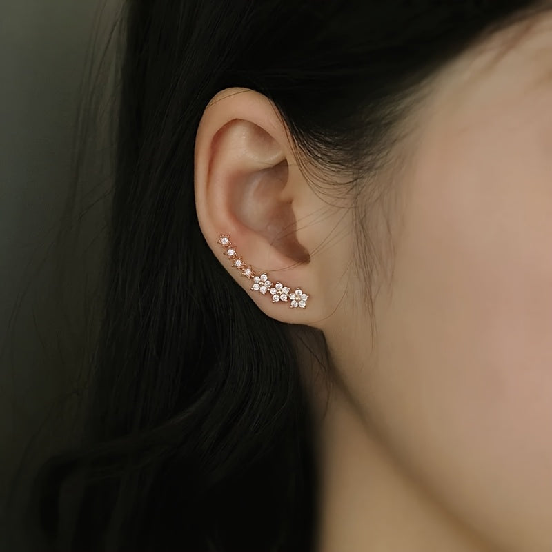 Pendientes atemporales en flores
